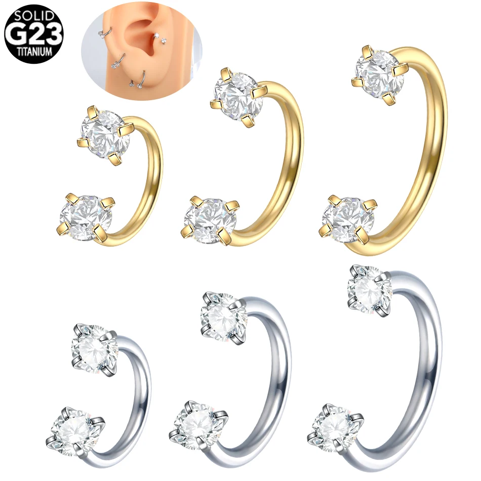 Ear Curation Starter Kit — 6 Piece Titanium