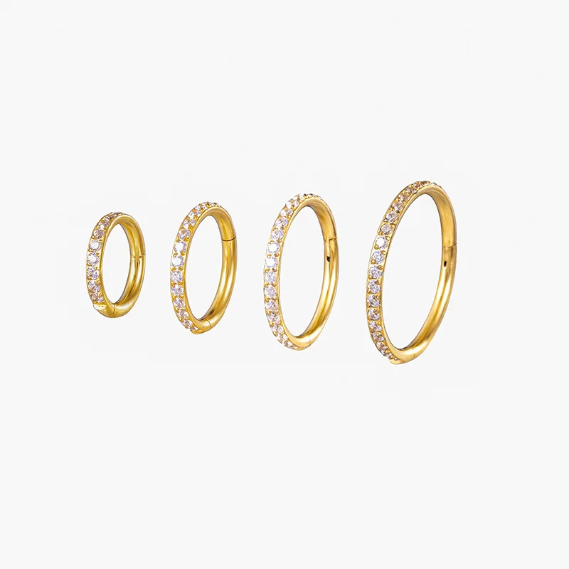 Titanium Seamless Helix Hoop — 16G